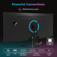 Z-Edge 34 Inch Ultrawide Gaming Monitor 165Hz 21:9 UWQHD 3440x1440 (BLACK)