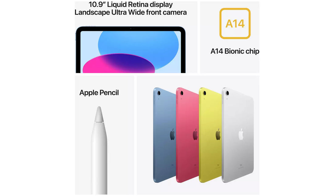 New Apple iPad (11-inch, Wi-Fi, 128GB) - Silver (11th Generation)