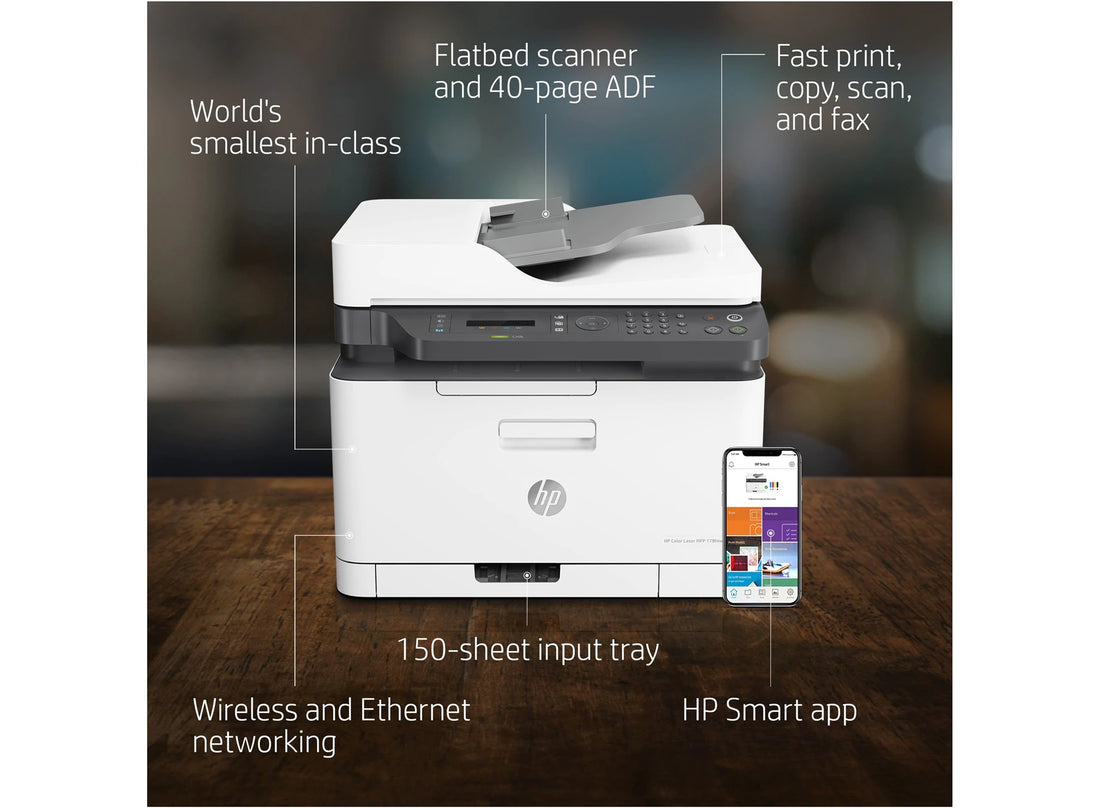 HP Colour Laser 179fnw Wireless Multifunction printer