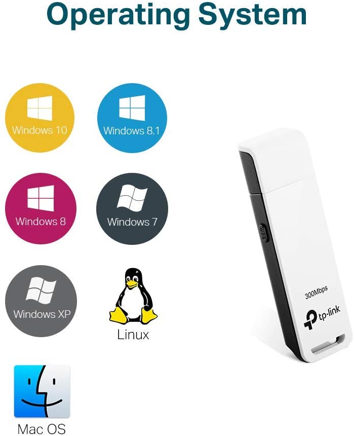 TP-Link USB Wireless Adapter 2.4GHz