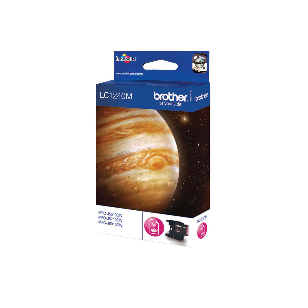 Brother LC1240M Magenta Inkjet Cartridge LC-1240C LC 1240