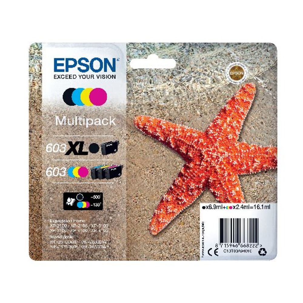 STARFISH MLTIPK 4CL 603 XL BLK CMY