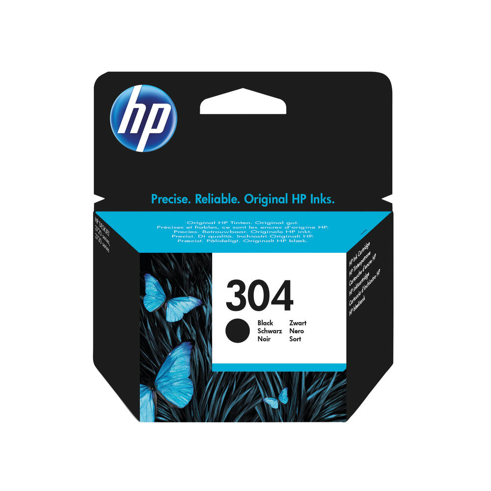 HP 304 ORIGINAL INK CART BLACK