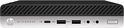 Renewed HP EliteDesk 800 G4 Mini Intel i5-8500T 16GB 256GB SSD Windows 10 Pro PC (A-Grade)