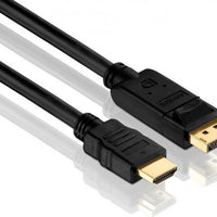Display Port to HDMI Cable 1.8M