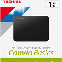 Toshiba Canvio Basics 1TB External Hard Drive
