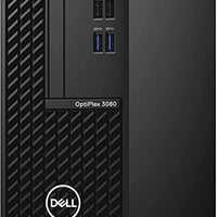 Renewed Dell OptiPlex 3080 SFF Intel i3-10100 8GB 240GB SSD Windows 10 Pro PC (A-Grade)