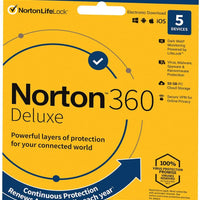 Norton Security 360 Standard 5-Device 1year | 2021 edition