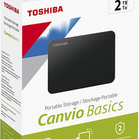 Toshiba Canvio Basics 2TB External Hard Drive