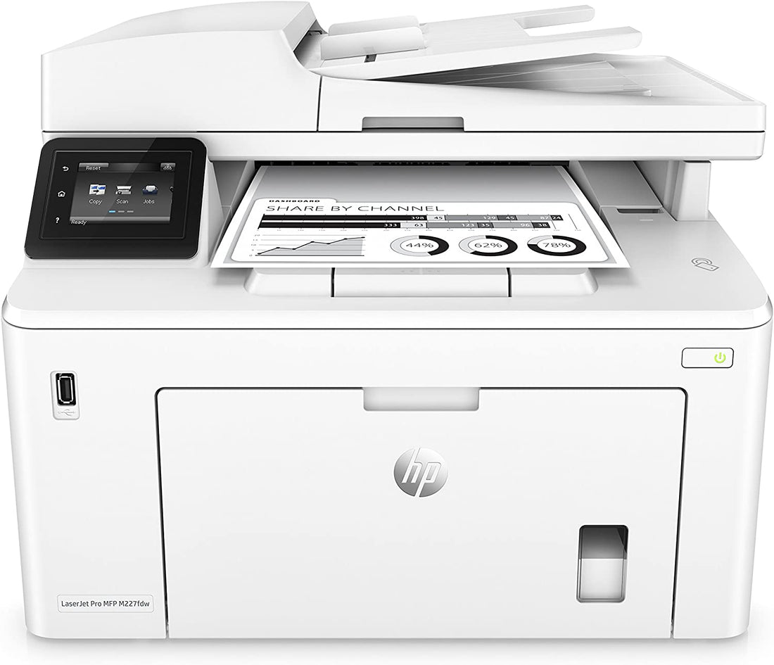 HP LaserJet Pro M227fdw Multi-Function Printer, White