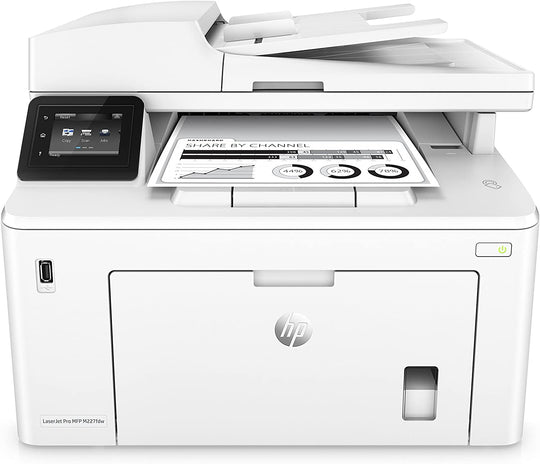 HP LaserJet Pro M227fdw Multi-Function Printer, White