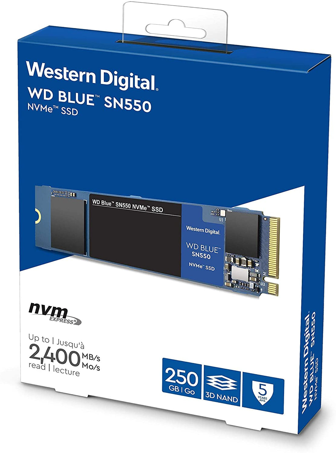 Western Digital 250GB NVME Solid State Drive (NVME)