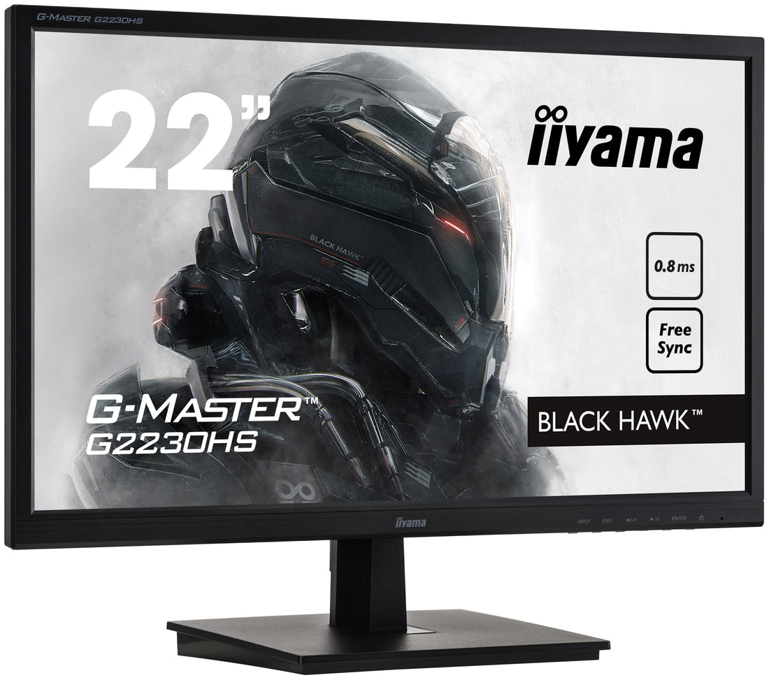 Iiyama G2230HS 22" G-Master Black Hawk Full HD FreeSync Gaming Monitor