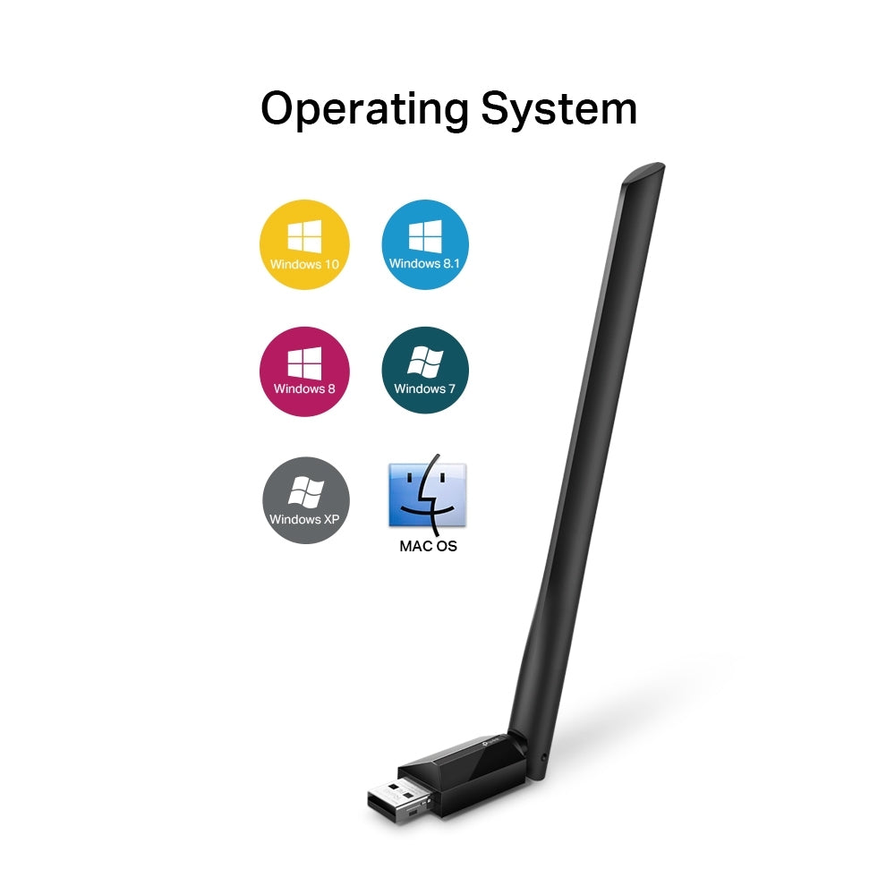 TP-Link High Gain USB Wireless Adapter 5GHz / 2.4GHz