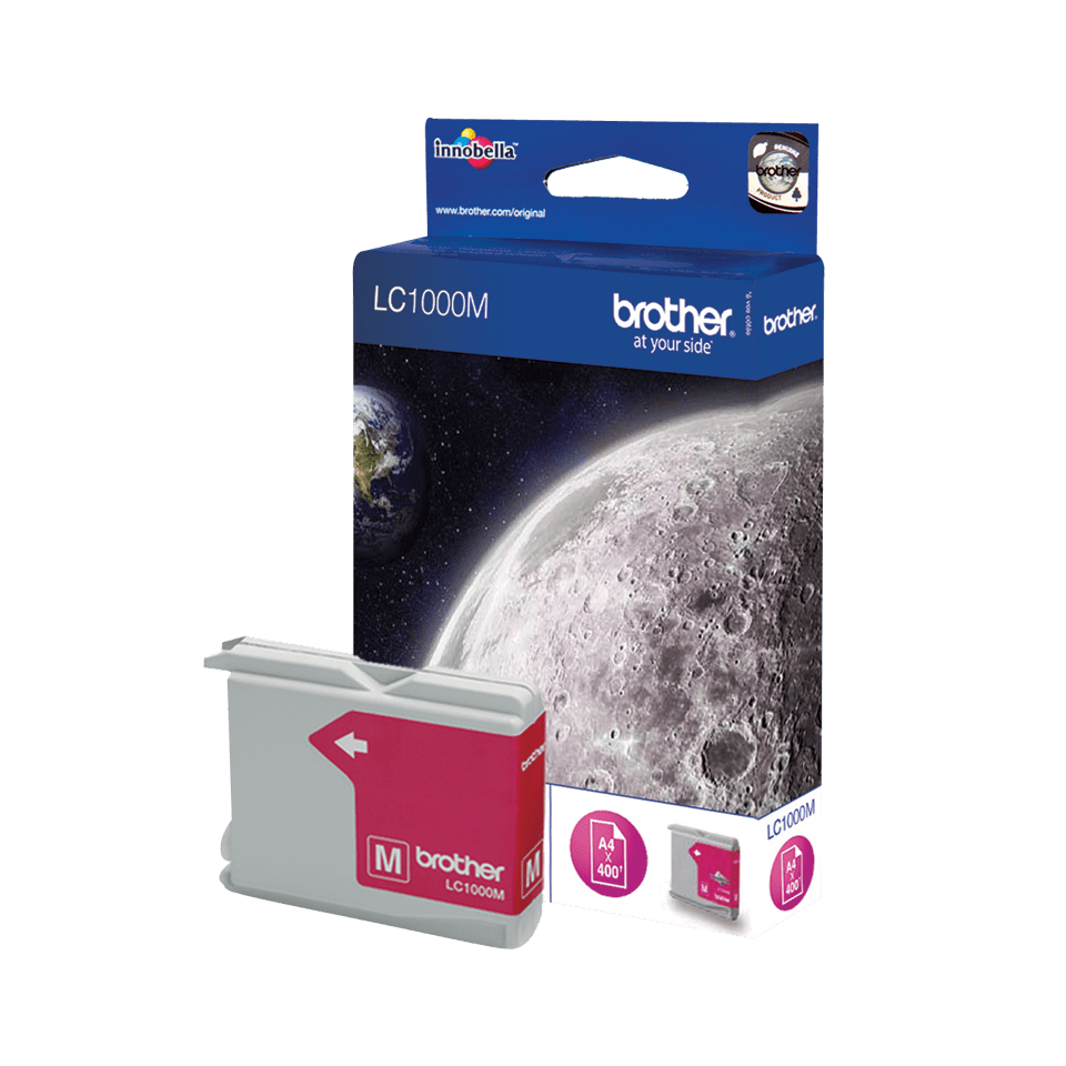 BROTHER LC1000 M INKJET CART MAGENTA
