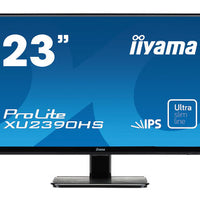 IIyama 23" Full HD IPS Monitor with Built-in Speakers - Black
