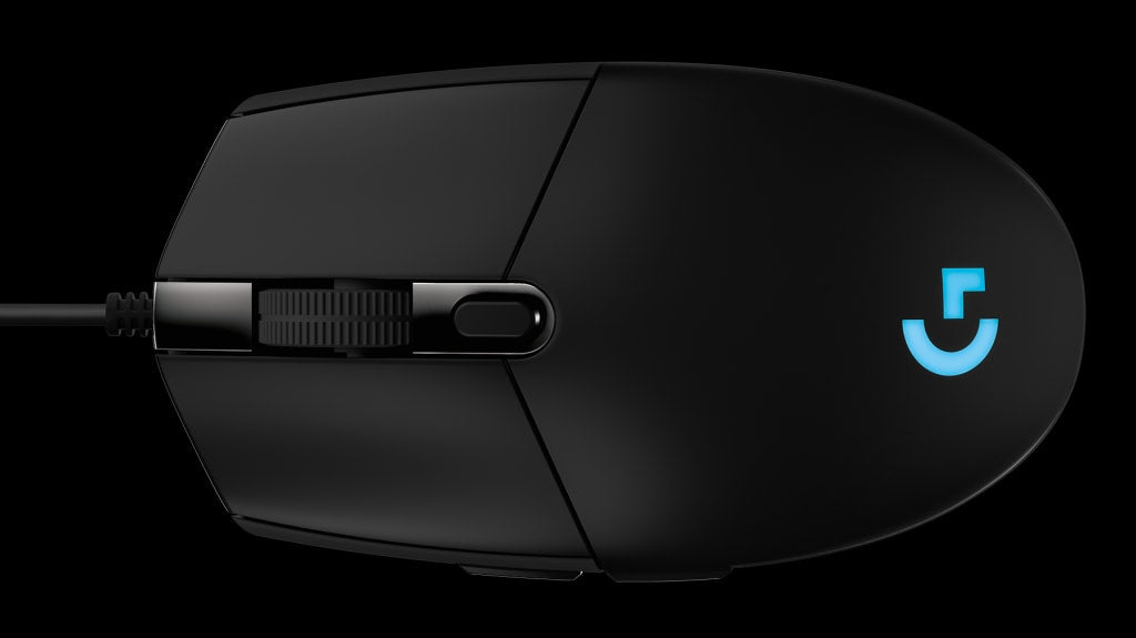Logitech G203 USB Gaming Mouse, Black (RGB)