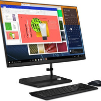 Lenovo IdeaCentre Ryzen 5-5500U 8GB 512GB NVME SSD 27" Full HD Display Windows 11 Home All-In-One PC