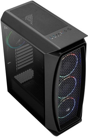 Cube Gaming PC , AMD Ryzen 7 3800X Eight Core Processor, GeForce RTX 3060 Graphics, 16GB, 500GB M.2 NVMe SSD & 1TB HDD, Windows 10 OR 11 Home
