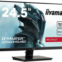 IIyama G-Master Red Eagle 24.5" Full HD TN FreeSync Premium 165Hz Gaming Monitor with Built-in Speakers - Black