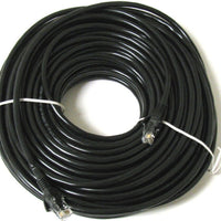 ETHERNET CABLE RJ45 NETWORK FAST INTERNET LEAD PREMIUM CAT5E BLACK 0.5m to 50m
