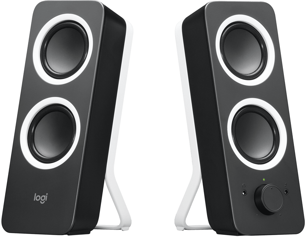 Logitech Z200 Speakers for Computer and Laptop, 10 W, Black