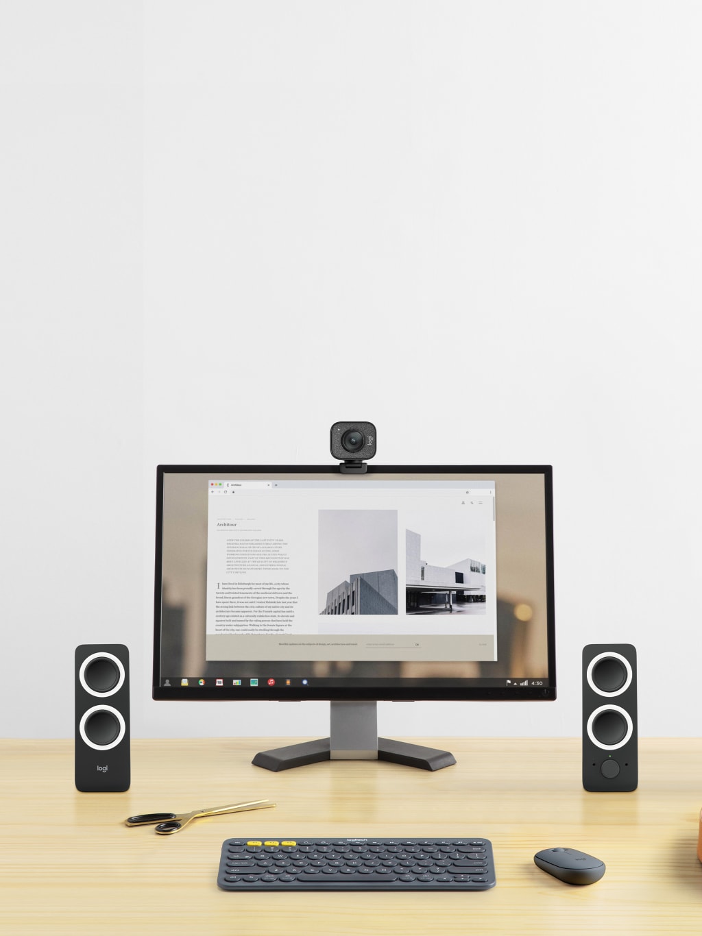 Logitech Z200 Speakers for Computer and Laptop, 10 W, Black