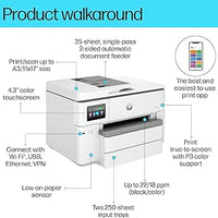 HP Office Jet Pro 9730e Wide Format - A3/A4 - All in one Printer