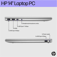 HP 14 - EP0023NA Intel i3-n305 8GB 128GB NVME Drive 14" Inch Windows 11 Home Laptop [C7DX6EA#ABU]