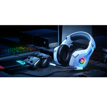 Wired Gaming Headset - White