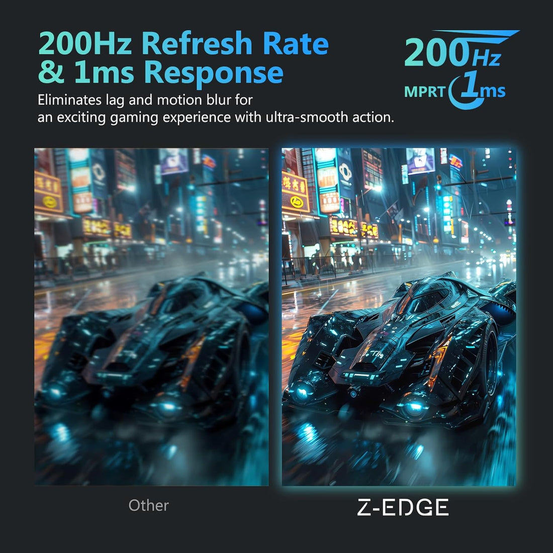Z-EDGE UG30P 30" 200Hz White Curved Gaming Monitor