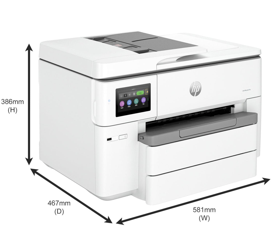 HP Office Jet Pro 9730e Wide Format - A3/A4 - All in one Printer