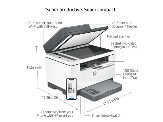 HP LaserJet MFP M234sdn Printer