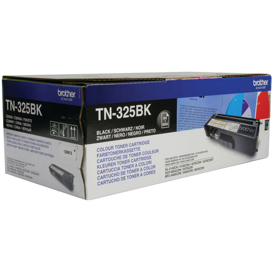 BROTHER TN325BK TONER CARTRIDGE BLACK HY