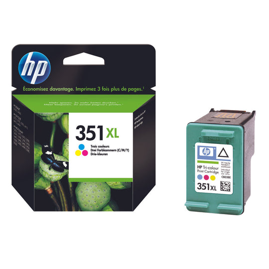 HP 351 XL INKJET CART HY 3COL CB338EE