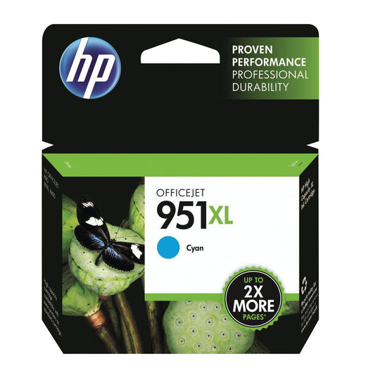 HP 951XL OFFICEJET INK CARTKIDGE CYAN