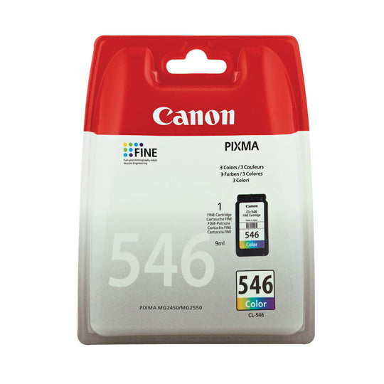 CANON CL546 COLOUR INK CART CMY 8289B001