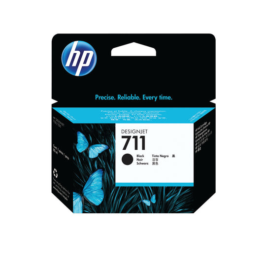 HP711 BLK INK CARTRIDGE 80ML CZ133A PK1