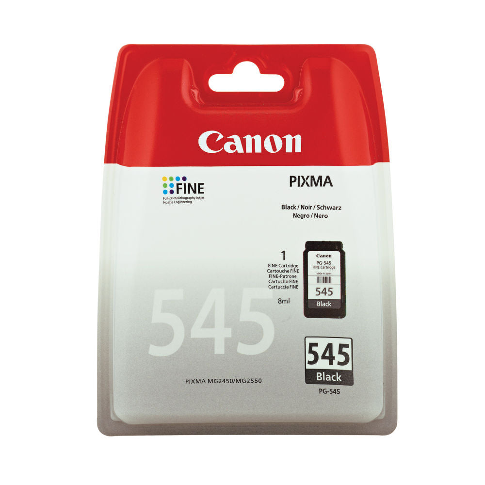 CANON PG545 INK CART BLK 8287B001