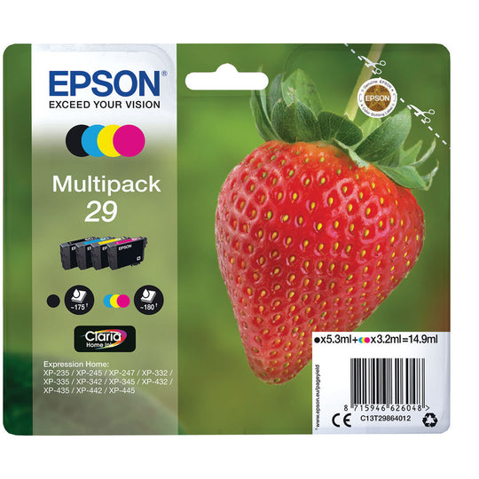EPSON 29 KCMY CARTRIDGE PACK