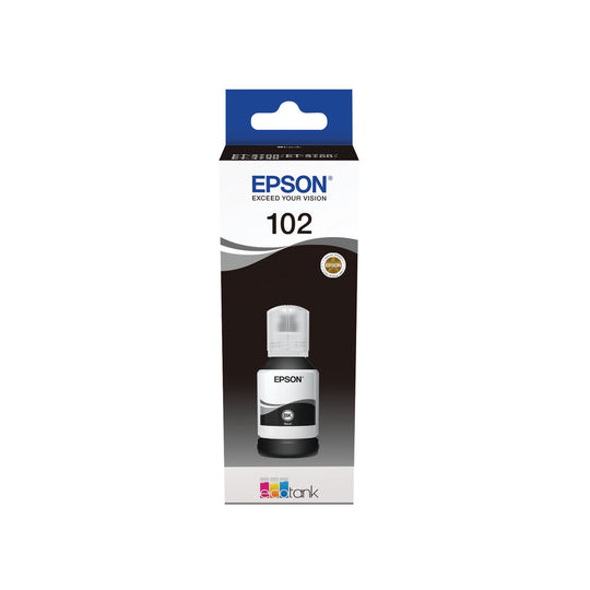 EPSON 102 ECOTANK BLACK INK BOTTLE