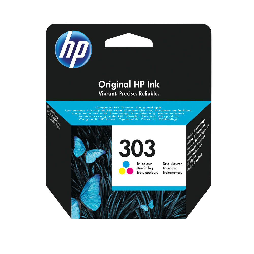 HP ORIGINAL 303 TRI COLOUR INK CART