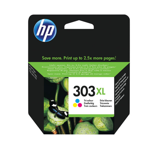 HP ORIGINAL 303XL HY TRI COLOUR INK CART