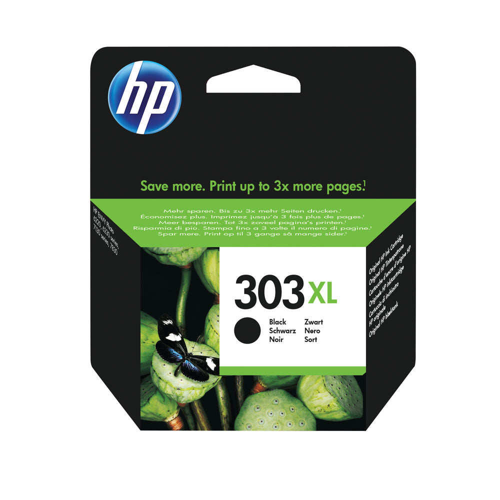 HP ORIGINAL 303XL HY BLACK INK CARTRIDGE