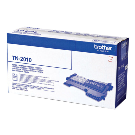 BROTHER TONER CARTRIDGE BLACK TN2010