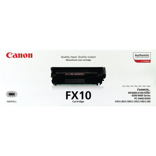CANON FAX TONER CARTRIDGE BLACK 0263B002