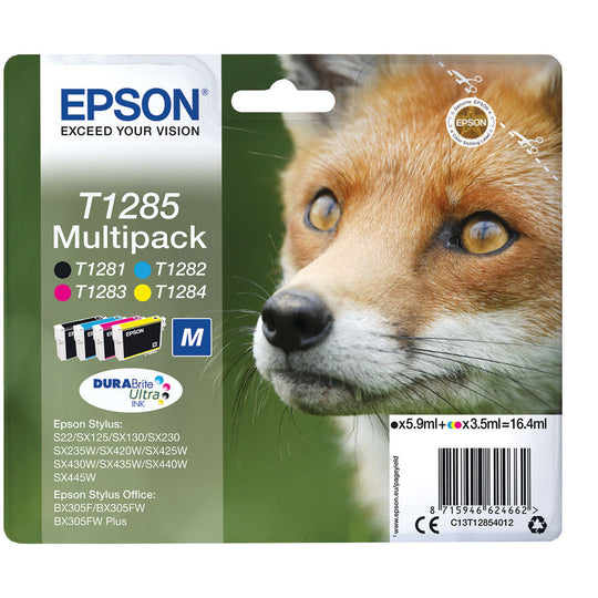 EPSON T1285 KCMY CARTRIDGE PACK
