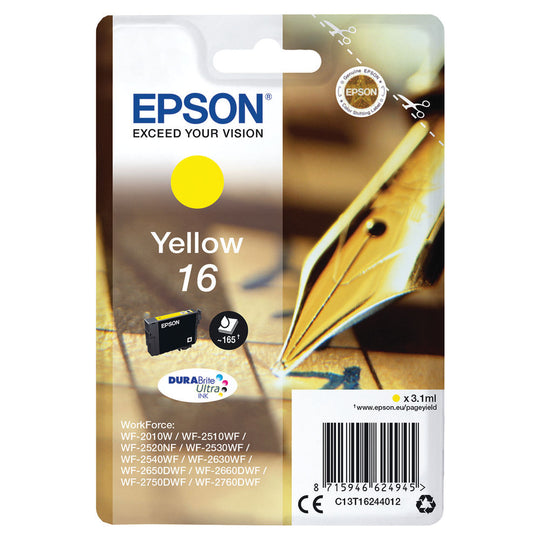 EPSON 16 YELLOW INKJET CARTRIDGE