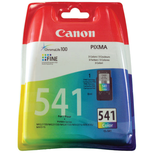 CANON CL-541 COLOUR INK CARTRIDGES CMY