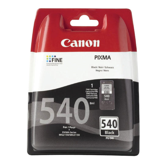 CANON PG-540 BLACK INK CARTRIDGE BLACK